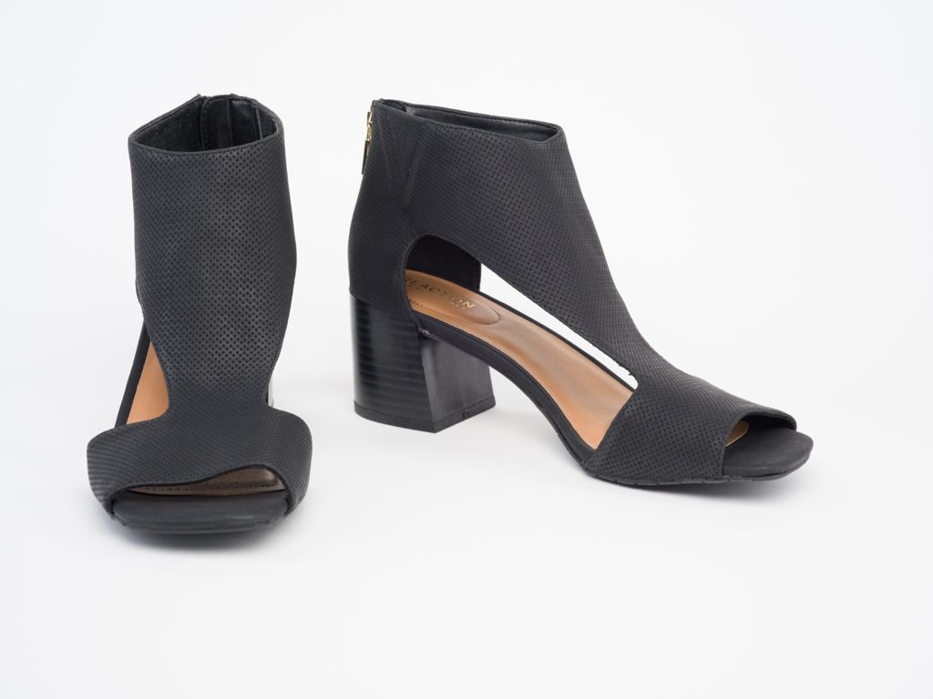 Womens Milan Black Closed Toe Heels | TOMS